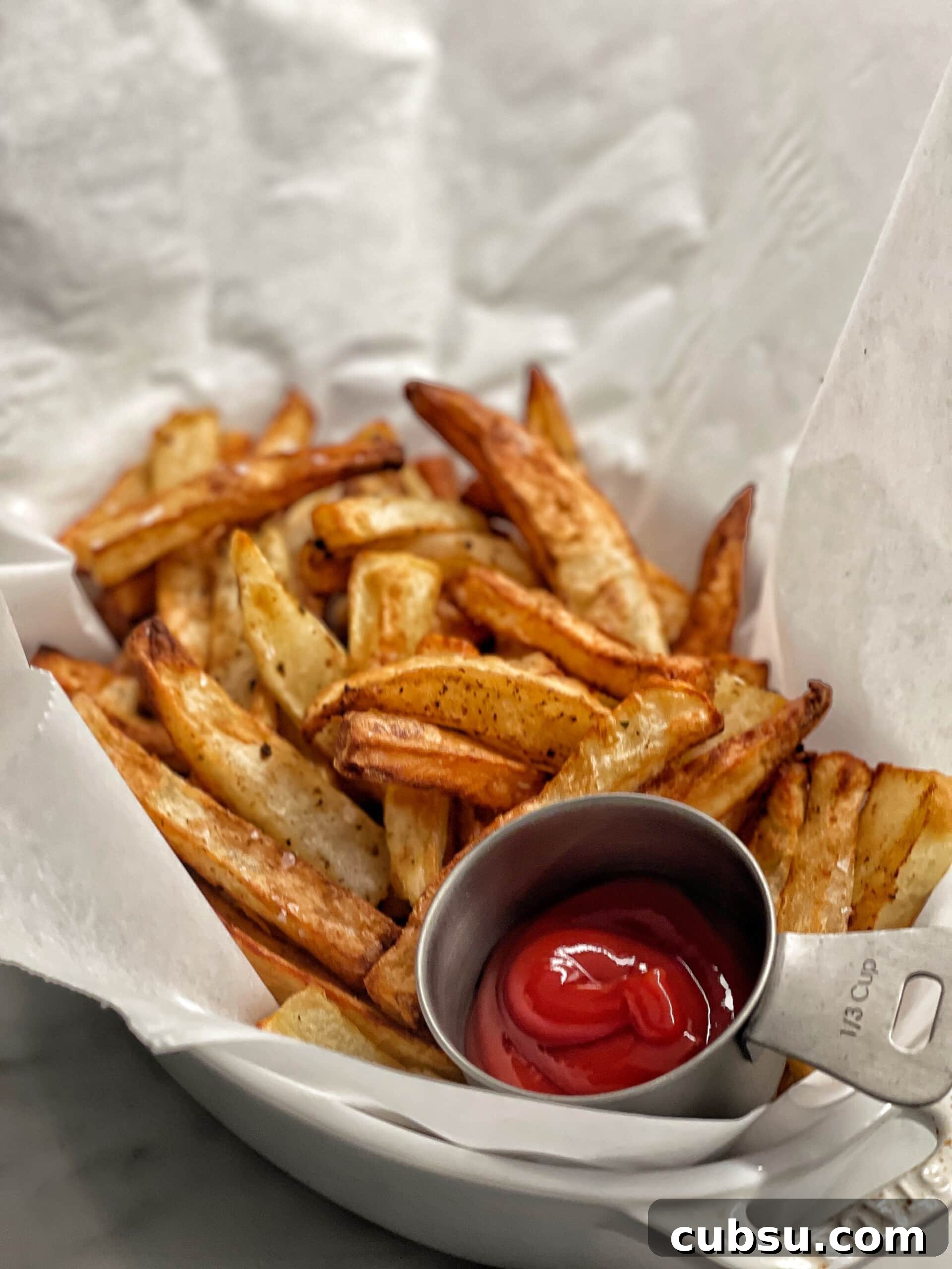 Crispy Air-Fryer French Fries Recipe 3 air fried french fries