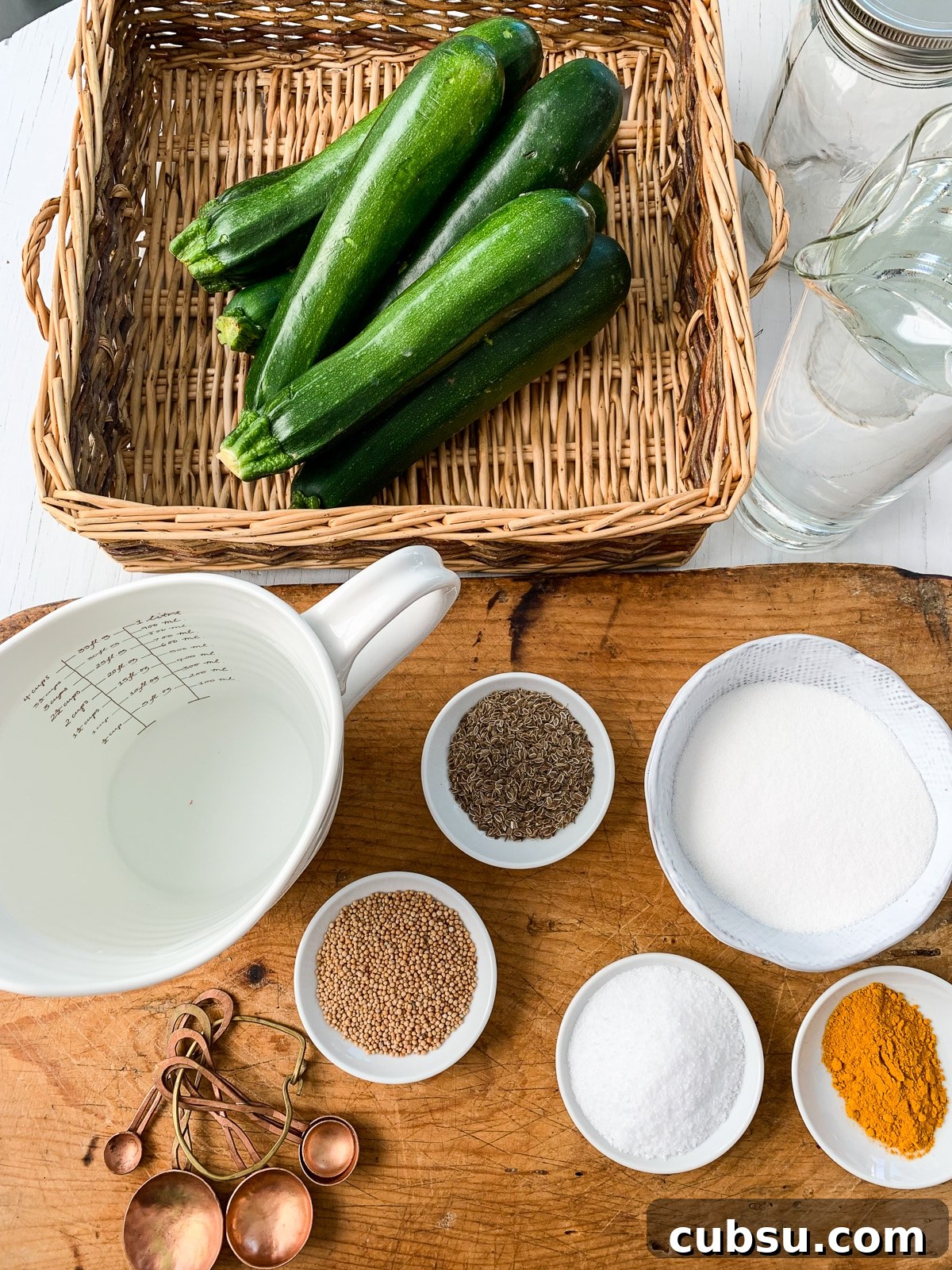 Quick Refrigerator Zucchini Pickles — No Canning Required 5 img 23256 4