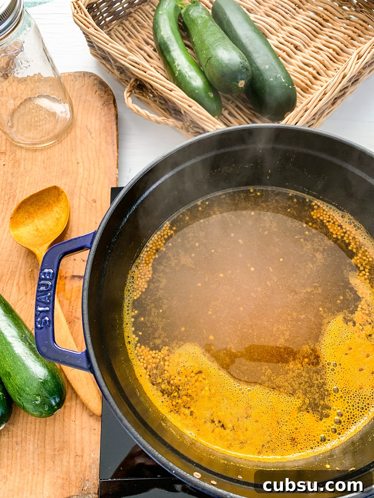 Quick Refrigerator Zucchini Pickles — No Canning Required 10 img 23256 9