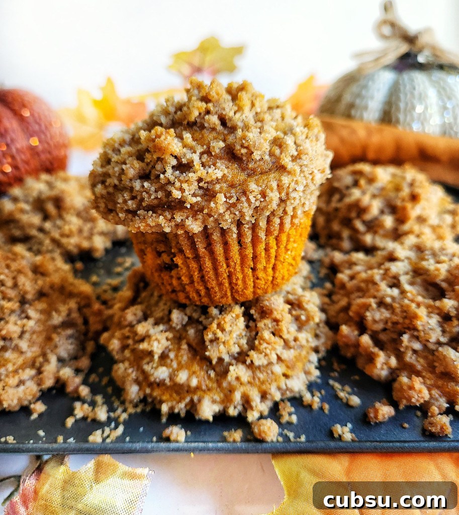 Pumpkin Crumb Muffins