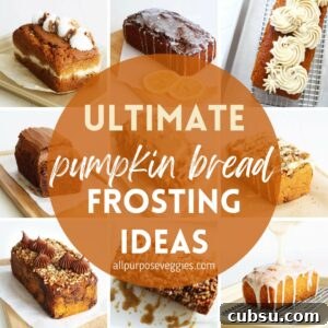Vegan Zucchini Pumpkin Bread with Walnut Streusel Topping 14 cover page - Ultimate List of Pumpkin Bread Ideas icing frosting variations