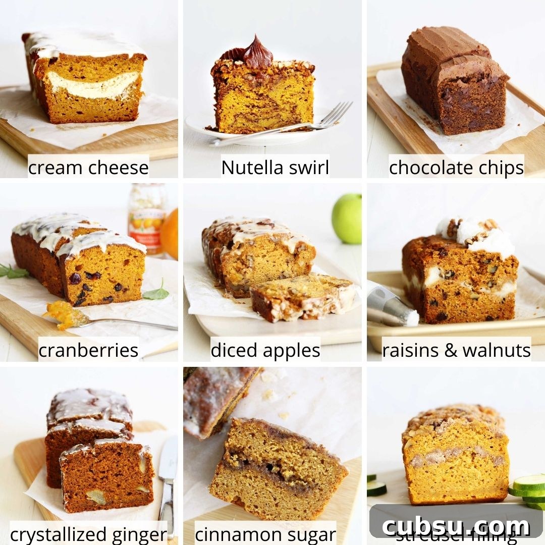 Vegan Zucchini Pumpkin Bread with Walnut Streusel Topping 4 Ultimate List of Pumpkin Bread Ideas - add ins and filings variation
