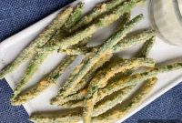 Crispy Air Fryer Green Bean Fries — Keto Low-Carb Snack