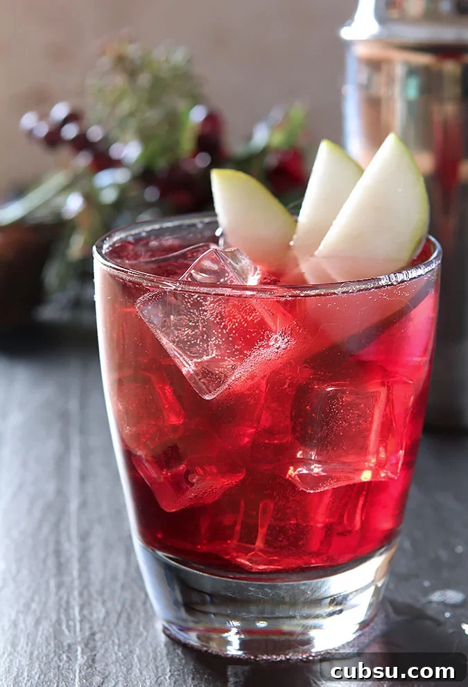 Jubilee Cocktail with Vodka, Red Wine and Spiced Pear Liqueur Jubilee Cocktail with Vodka, Red Wine and Spiced Pear Liqueur