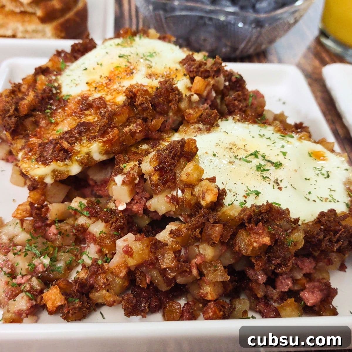 Crispy Air Fryer Turkey Bacon with Quick Sandwich Recipe 13 how to make canned corned beef hash in the air fryer dinners done quick featured image