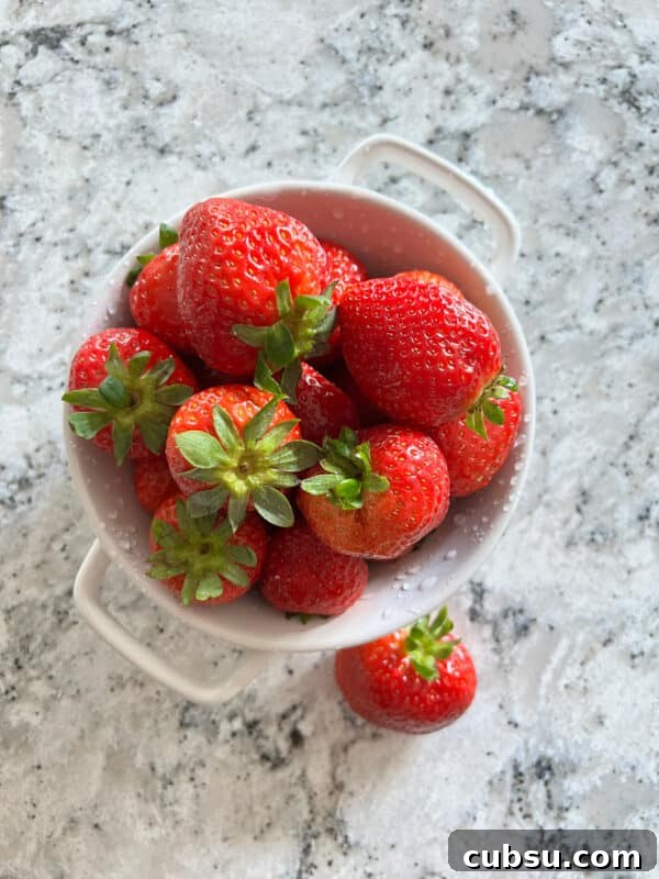 Strawberries and shortbread