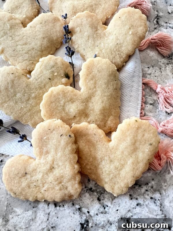 Shortbread hearts