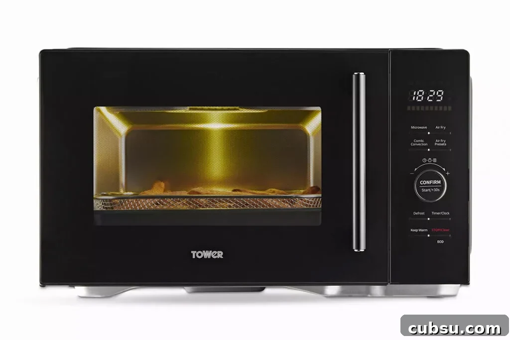 Tower Air Fryer Microwave Review: Honest Performance and Tips 6 A switched on air fryer microwave