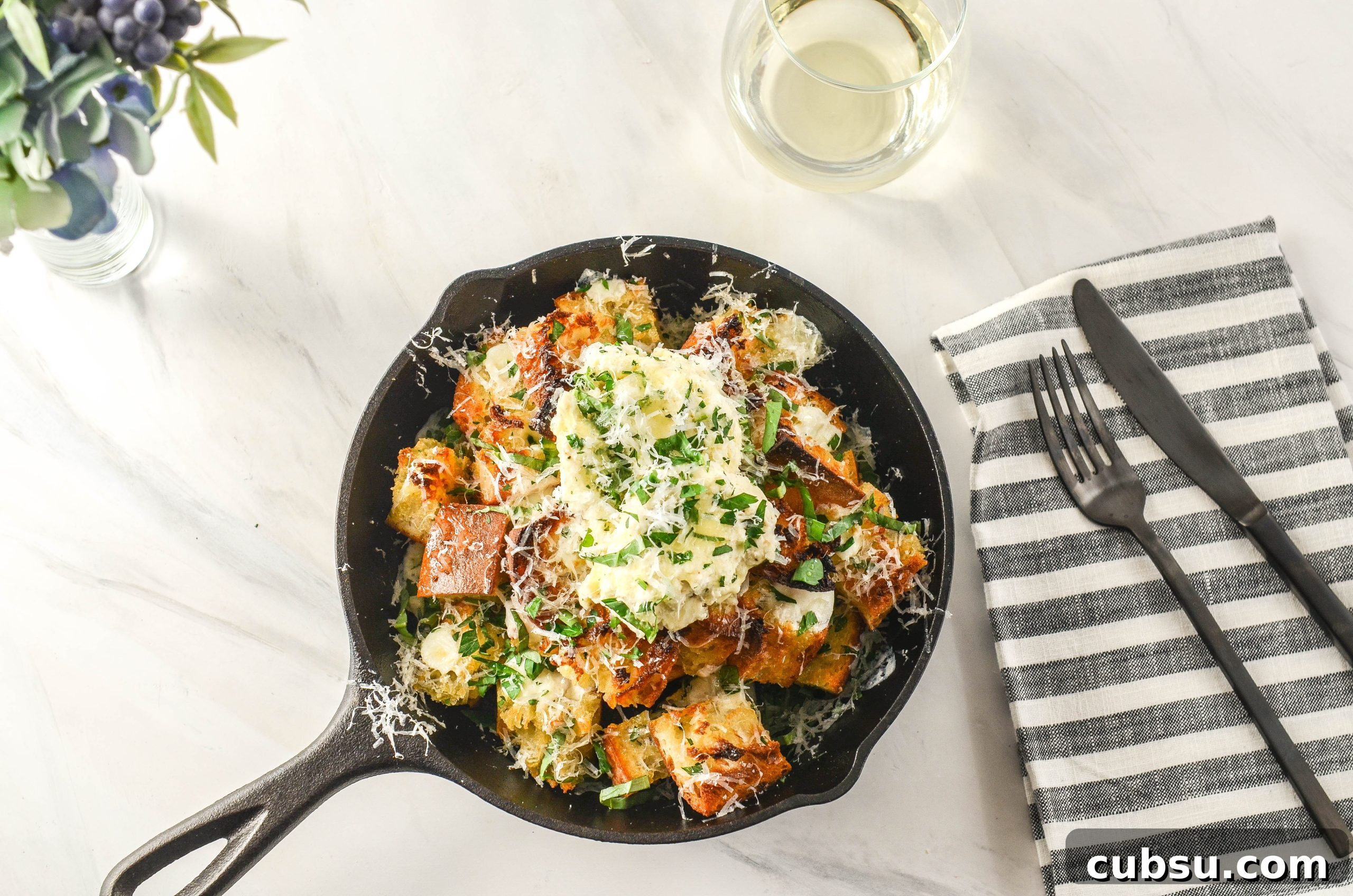 Truffled Garlic Ricotta Toast: Creamy, Savory Indulgence 5 Truffled Garlic Bread-4.jpg