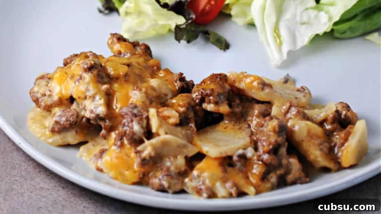 25 Comforting Casserole Recipes Everyone Will Crave 23 Beef and Potato Casserole