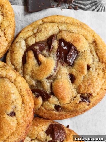 brown butter chocolate chip cookies
