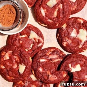 How to Make Classic Red Velvet Cookies with Cream Cheese Filling 19 red velvet cookies