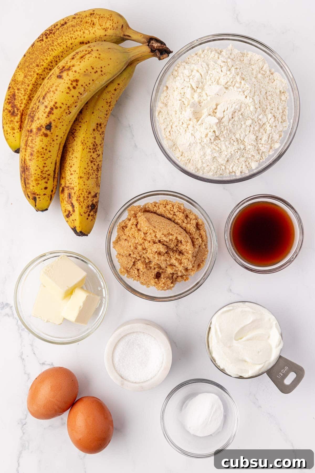 Moist Greek Yogurt Banana Bread Recipe for Tender Loaves 4 ingredients to make greek yogurt banana bread