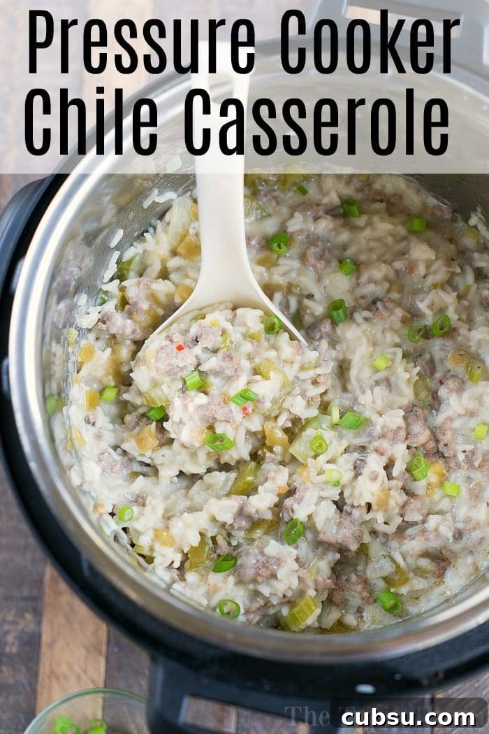 Pressure Cooker Sausage Rice Casserole 2