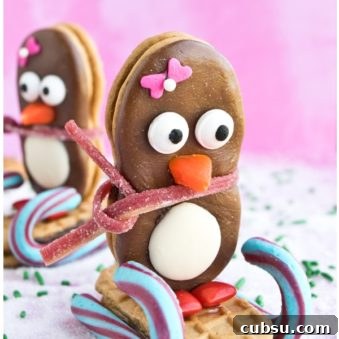 Easy Penguin Cookies for Kids
