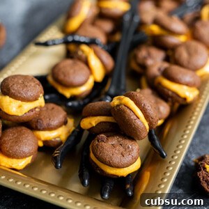 Mini Chocolate Pumpkin Cookie Bites — Fall Dessert Recipe 2 img 44976 2