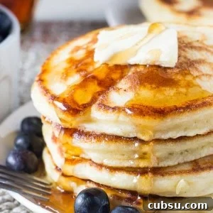 Fluffy Ricotta Pancakes