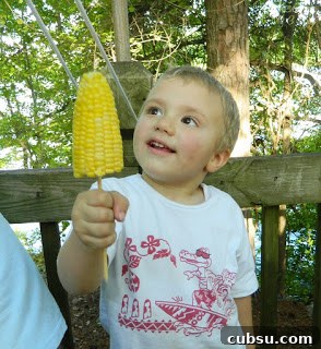 20+ Fun Camping Snacks and Meals Kids Will Love 24 Corn on a stick
