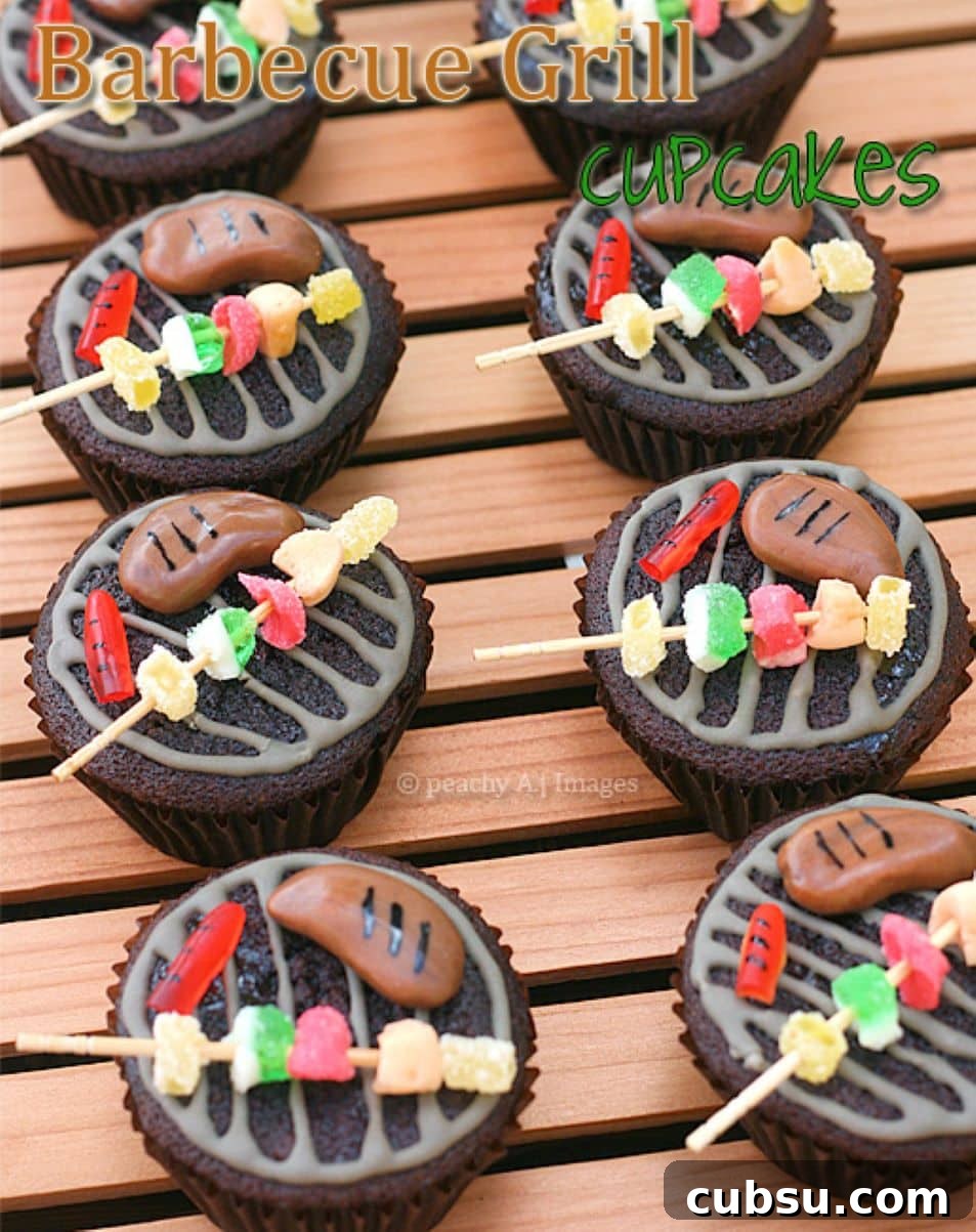 20+ Fun Camping Snacks and Meals Kids Will Love 42 Grill Cupcakes