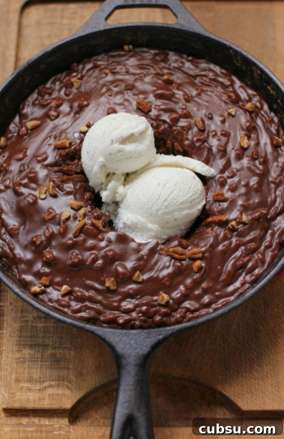 20+ Fun Camping Snacks and Meals Kids Will Love 44 Chocolate Skillet Cake
