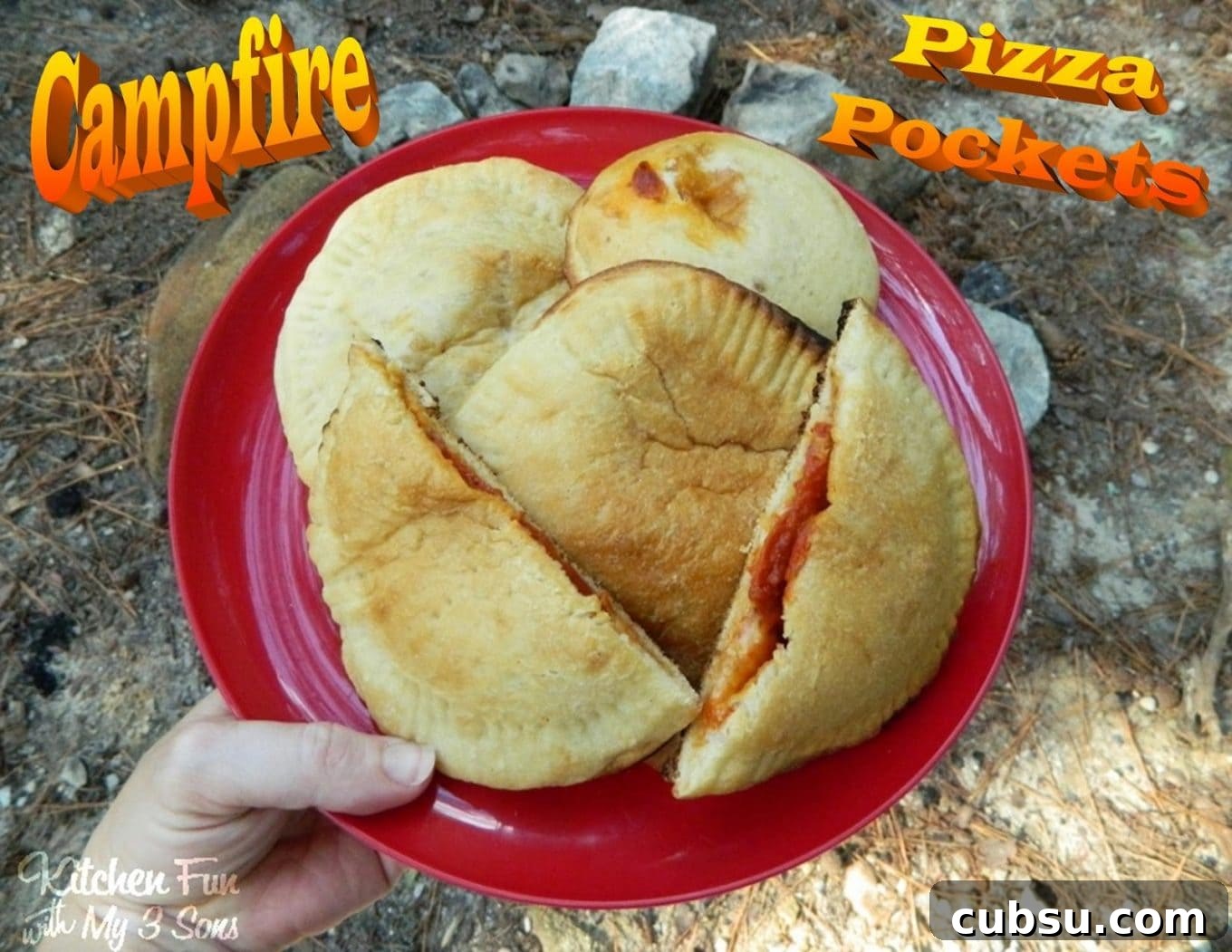 20+ Fun Camping Snacks and Meals Kids Will Love 46 Campfire Pizza Pockets