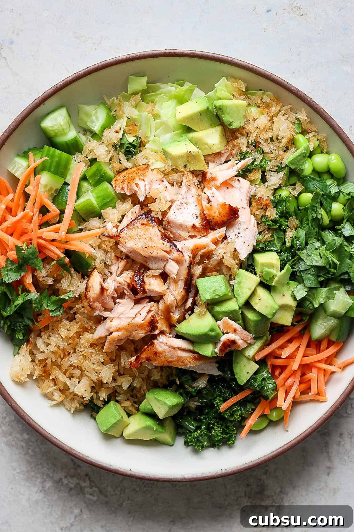Crispy Oven and Air Fryer Rice: Step-by-Step Guide for Crunchy Rice 8 Crispy rice in a crispy rice salad.