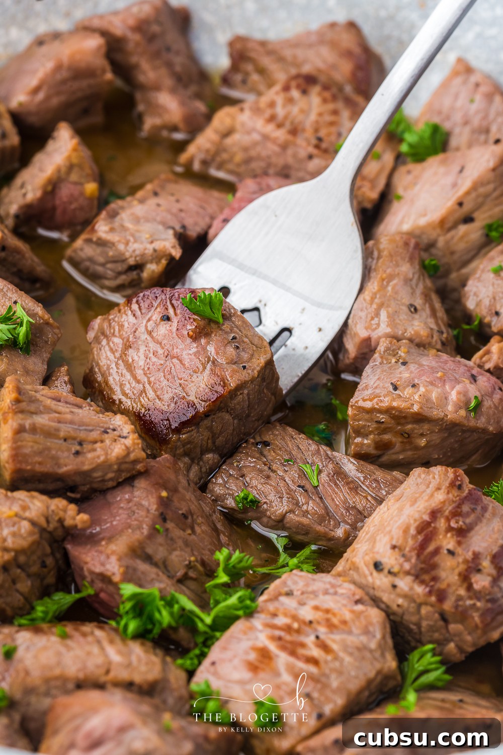 Garlic Butter Steak Bites Recipe: Tender Seared Beef with Herb Sauce 10 The BEST Garlic Butter Steak Bites!