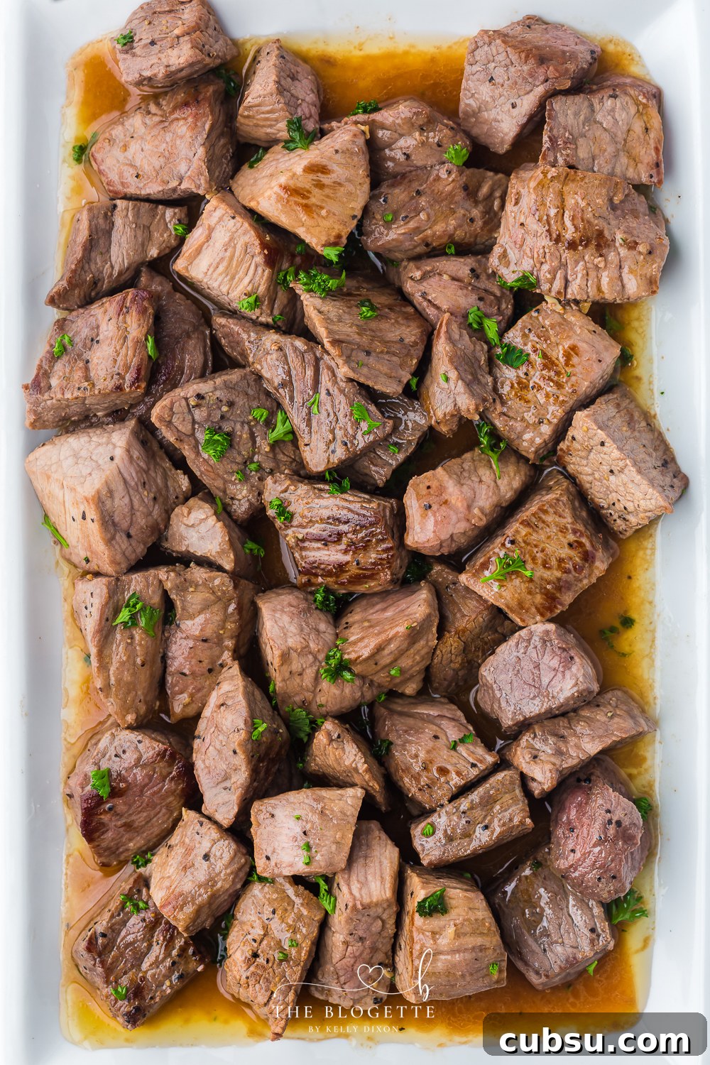 Garlic Butter Steak Bites Recipe: Tender Seared Beef with Herb Sauce 9 The BEST Garlic Butter Steak Bites!