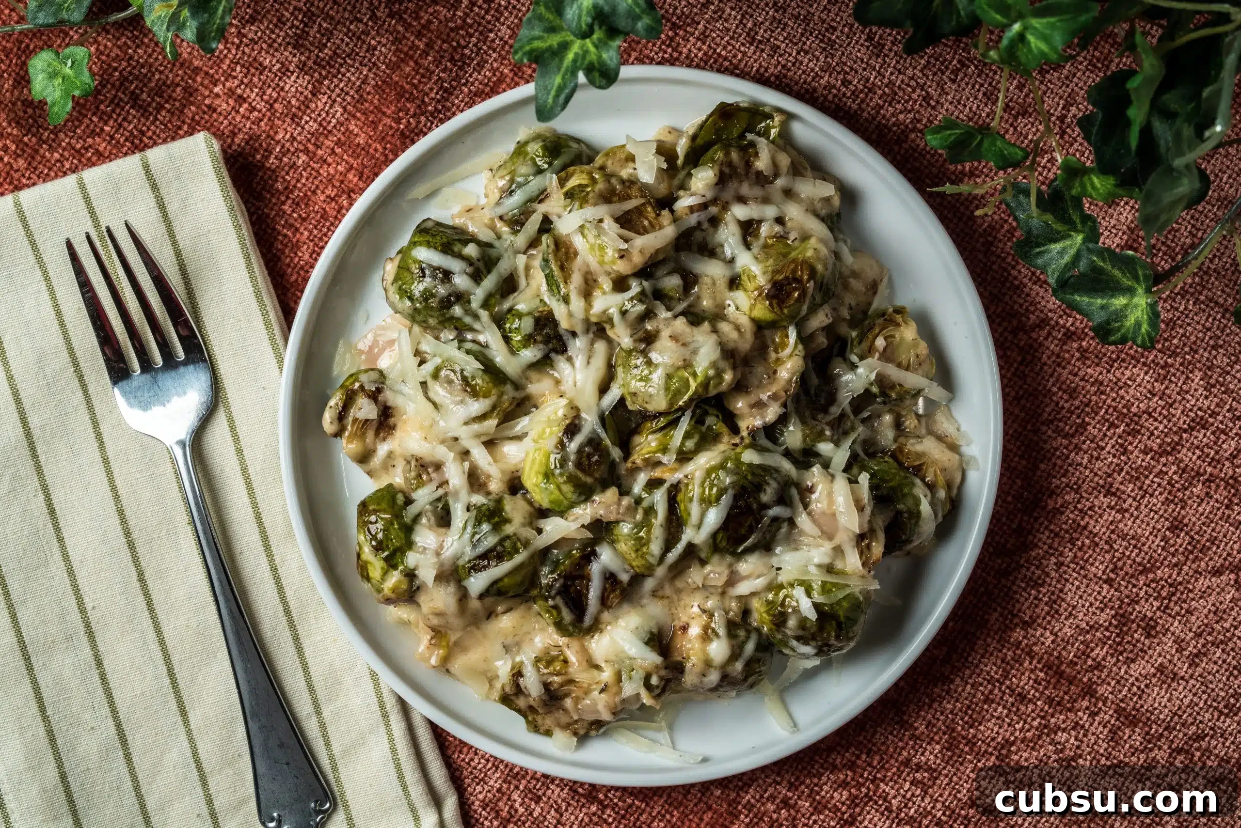 Roasted Brussels sprouts