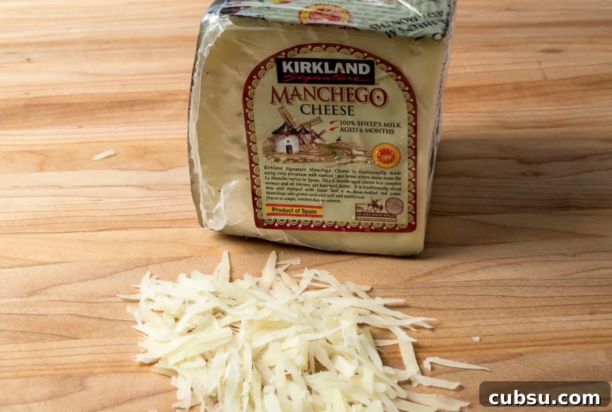 Manchego wedge