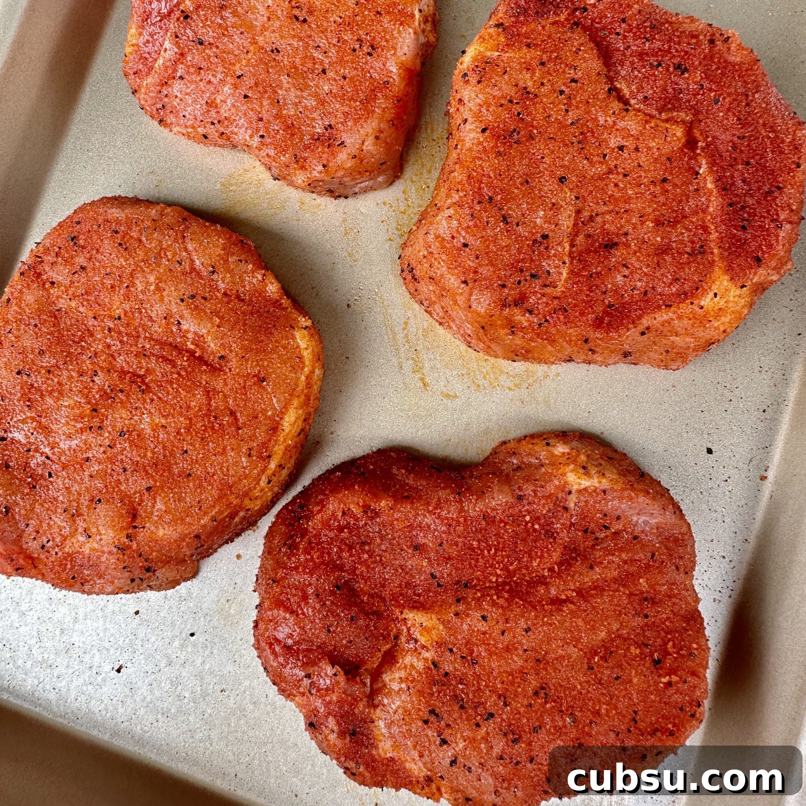 Soy and Honey Glazed Pork Chops Recipe 4 Seasoned pork chops