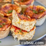 mini hot crab dip bites in pie crusts