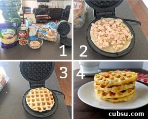 recipes steps for easy chicken parmesan chaffle