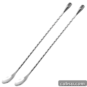 cocktail stirring spoons