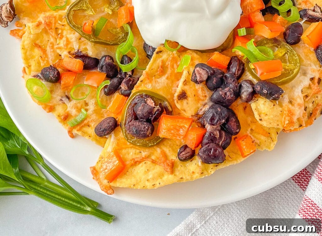 How to make the best air fryer nachos