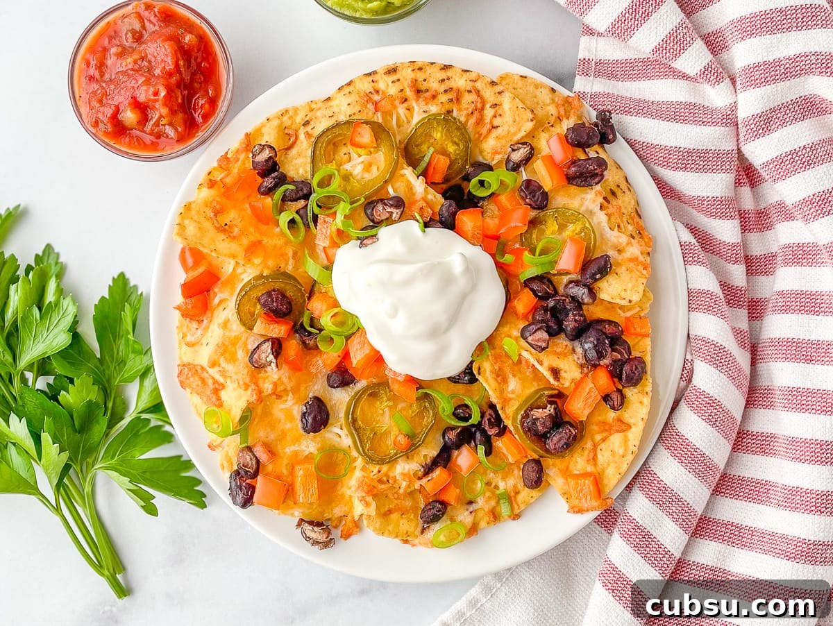The Best Air Fryer Nachos