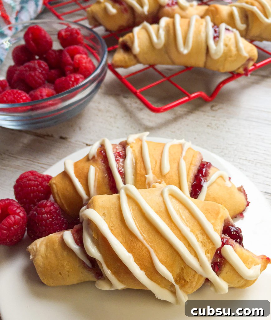 Razzleberry Crescent Rolls: Flaky Fruit-Filled Pastries Tutorial 2 Easy Razzelberry Crescent Rolls