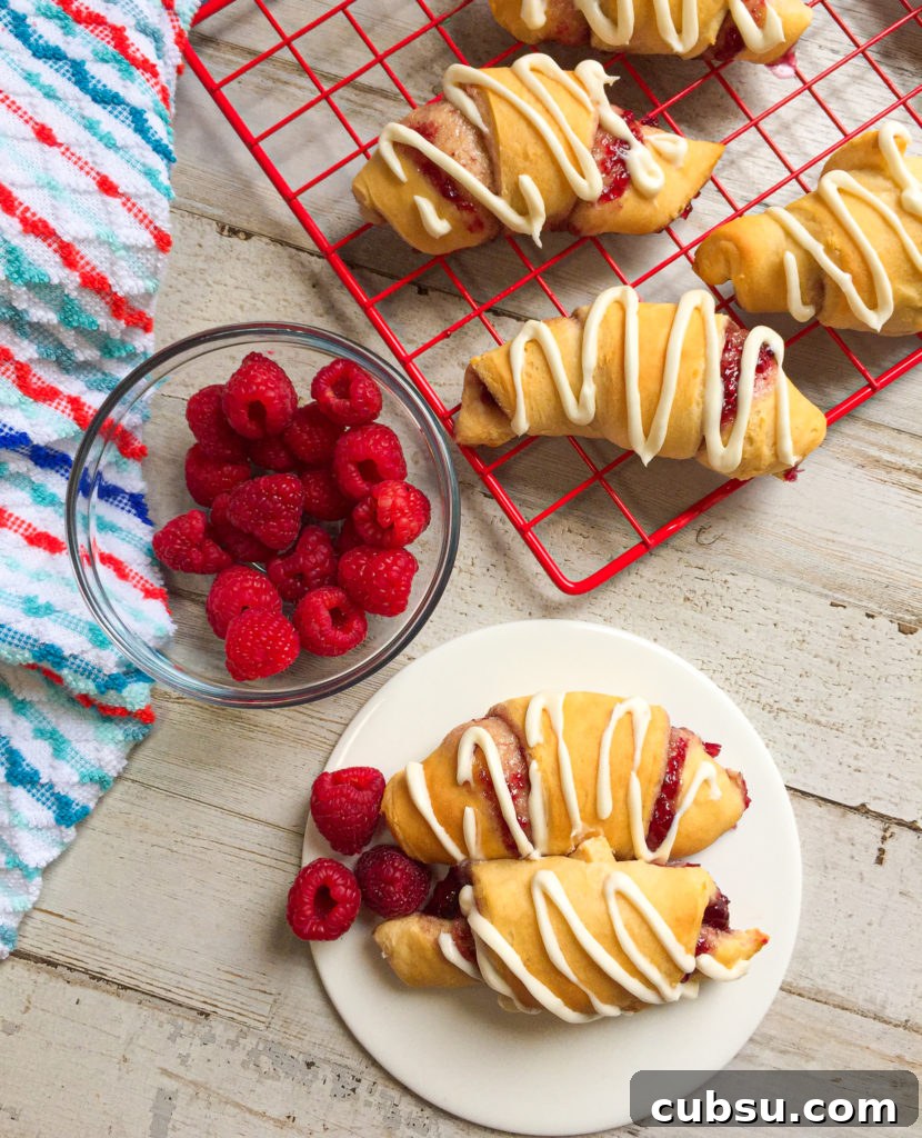 Razzleberry Crescent Rolls: Flaky Fruit-Filled Pastries Tutorial 9 Easy Razzleberry Crescent Rolls
