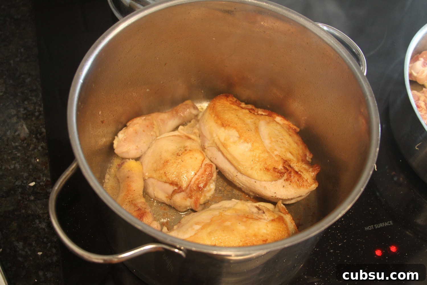 browning the chicken browning the chicken