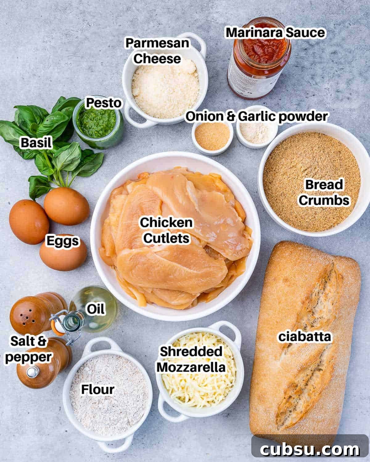 Crispy Chicken Parmesan Sandwich Recipe That Beats Takeout 3 ingredients for a chicken parmesan sandwich.