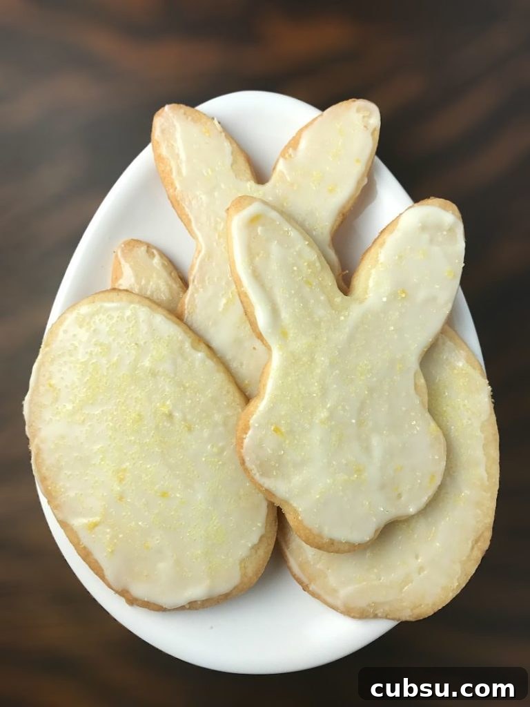 lemon shortbread sugar cookies