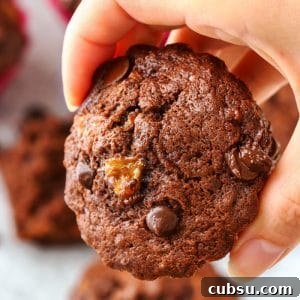 Double Chocolate Chip Banana Muffins Image