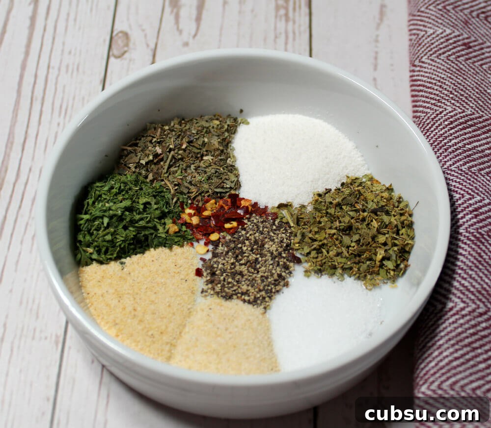 Keto Homemade Italian Dressing3