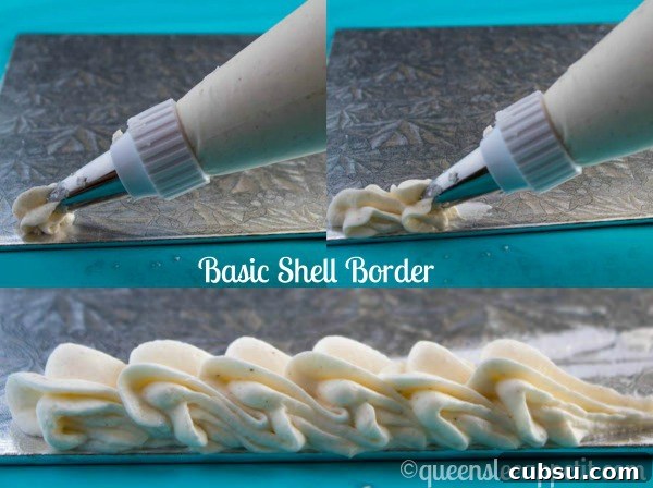 Shell border example
