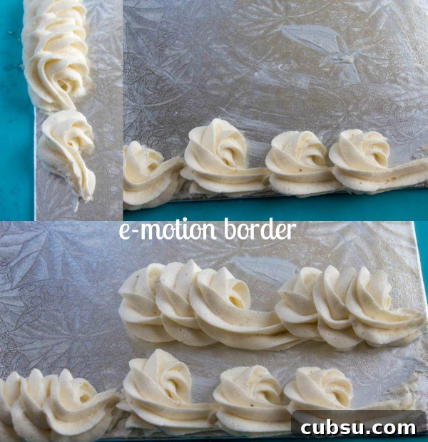 E-motion border example