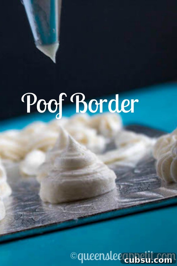 Poof border example