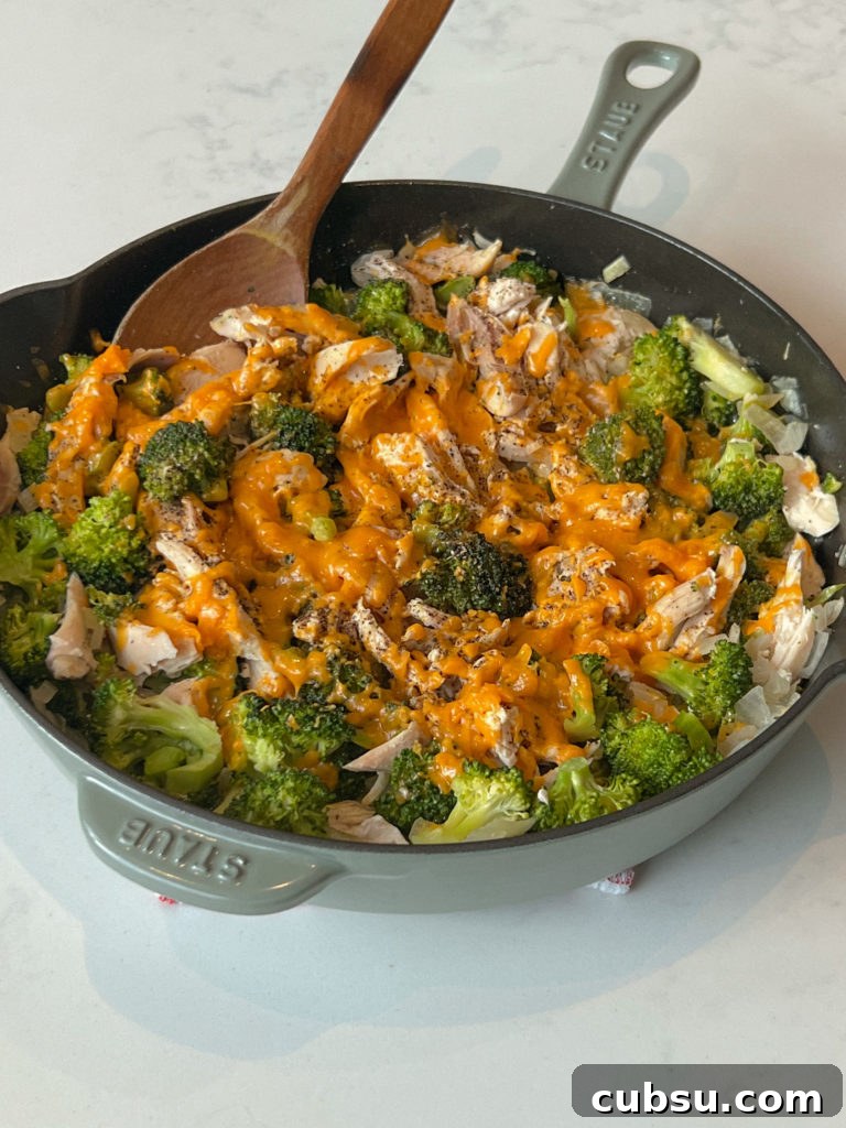 Garlic Butter Chicken and Broccoli Skillet (Low Carb) 3 img 8567 2