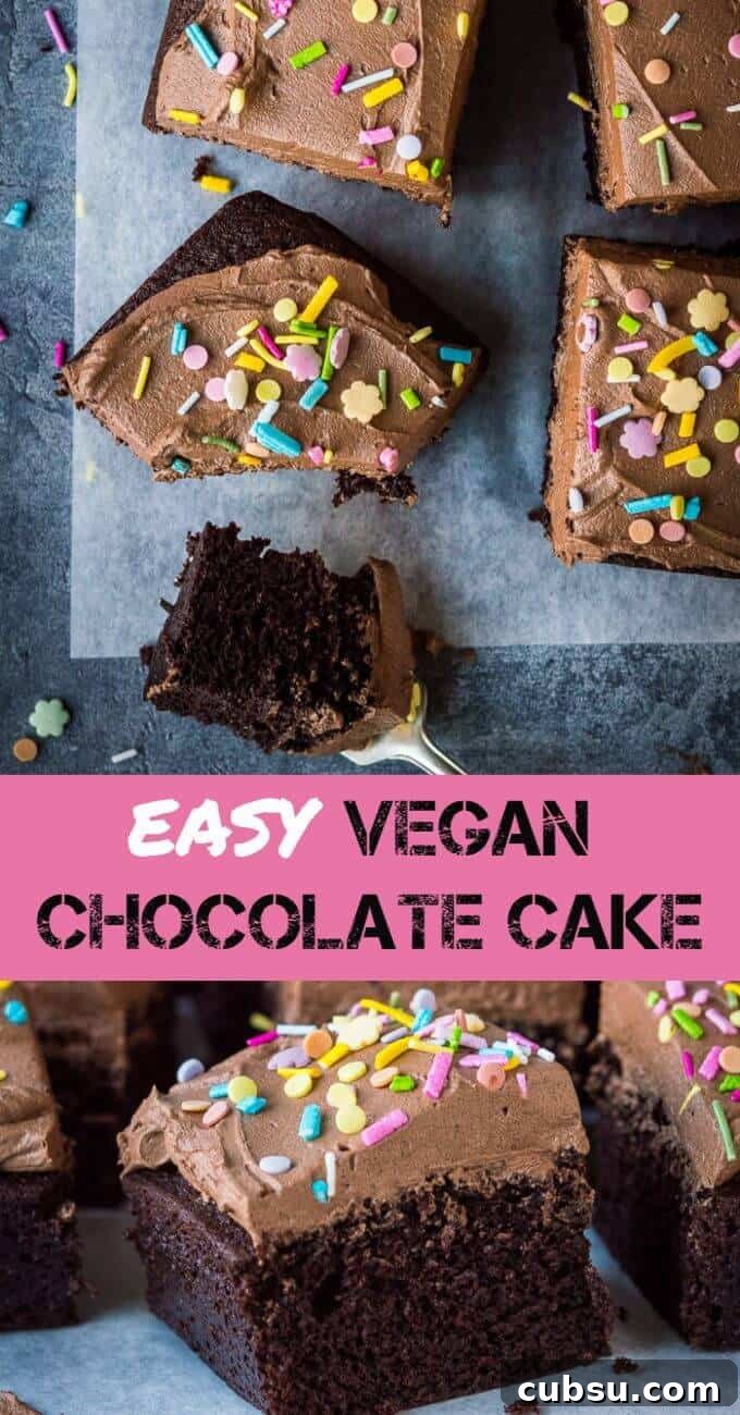 Decadent Vegan Chocolate Cake Recipe: Moist, Dairy-Free Slice 12 img 8909 11