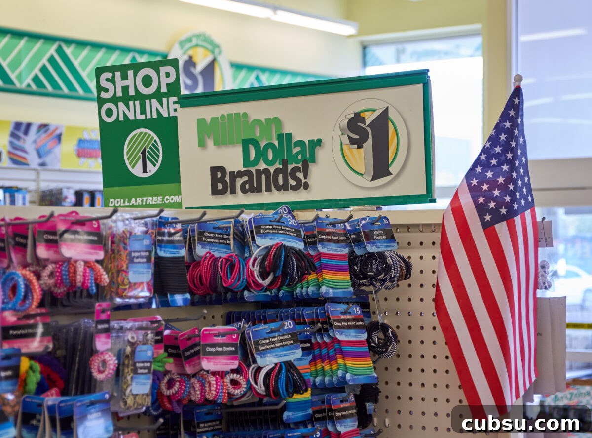 Dollar Tree $1 sign 