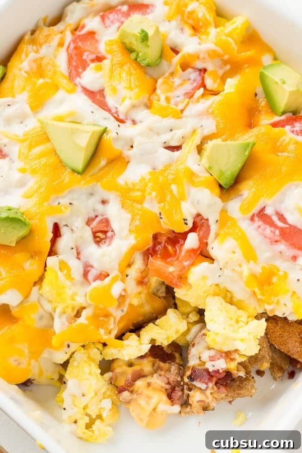 Simple Cheesy Breakfast Egg Bake Recipe 2 Easy Breakfast Casserole Recipe
